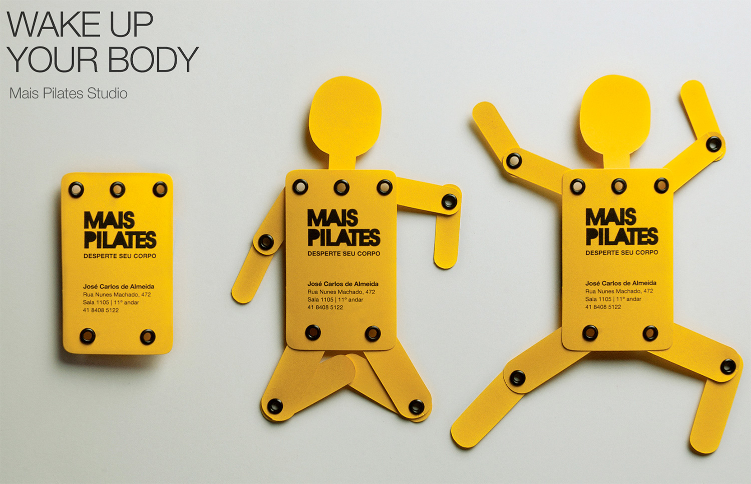 Mais Pilates Business Card Mais Pilates Business Card