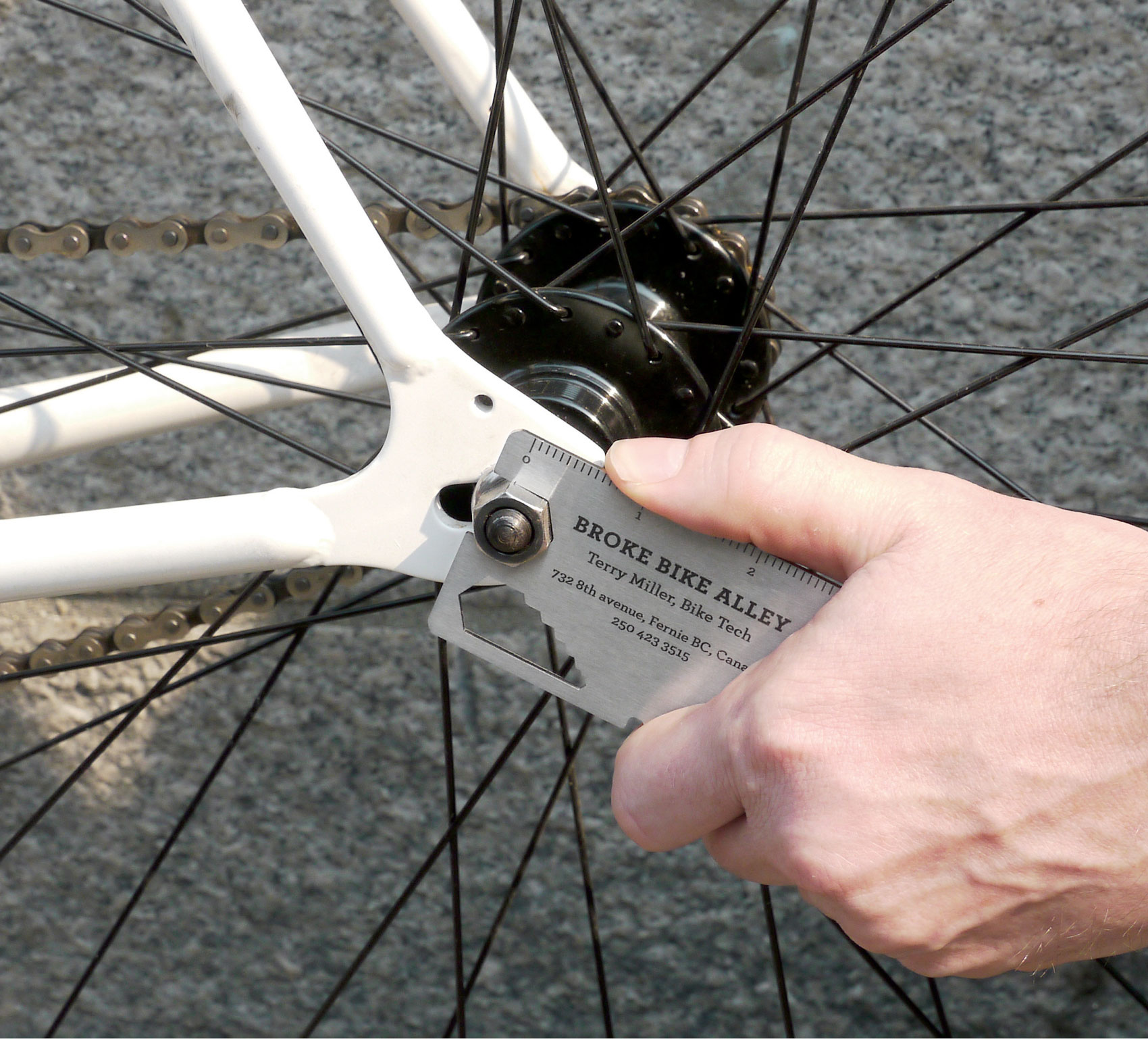 Bicycle Tools Business Card