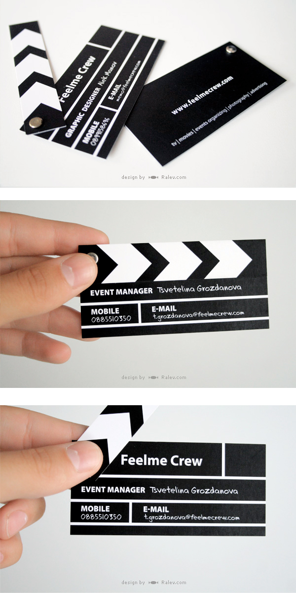 Clapperboard Business Card