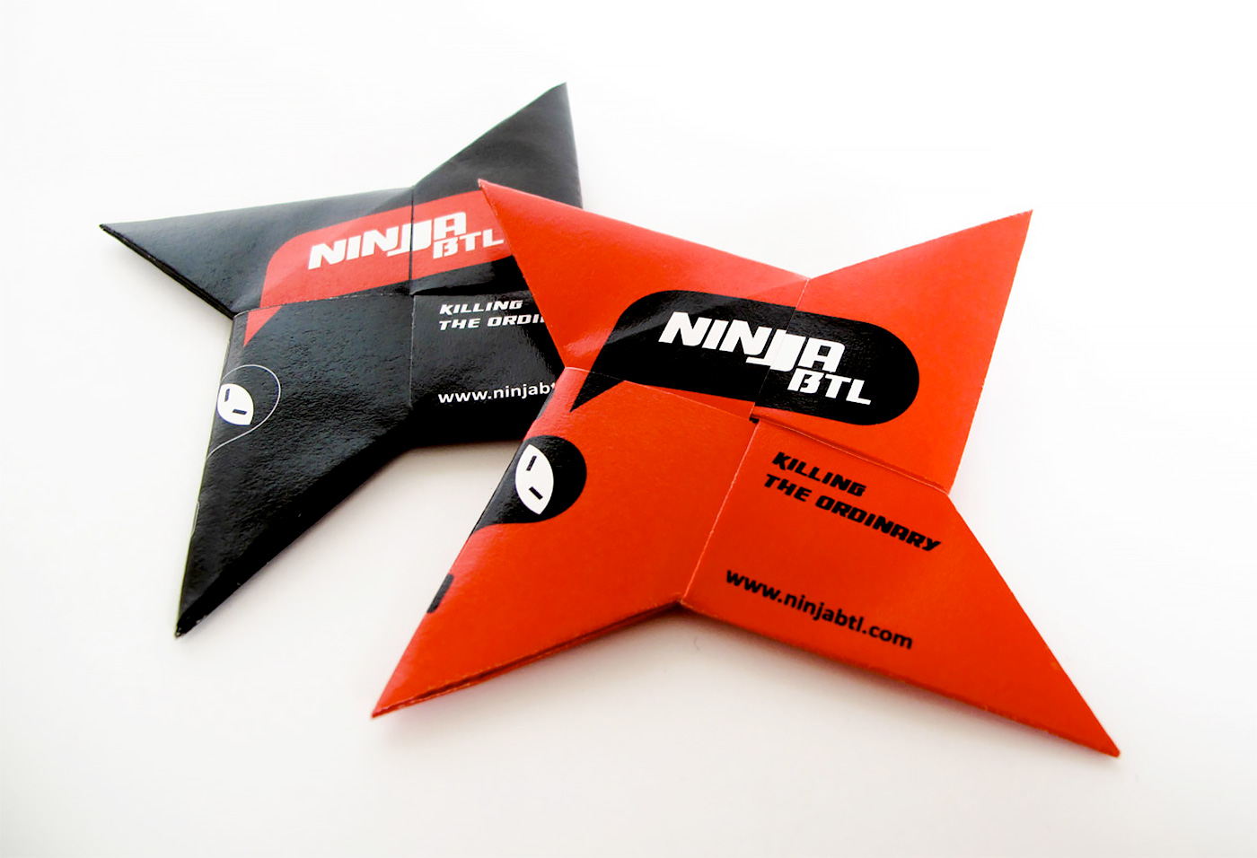 Ninja Star Business Card