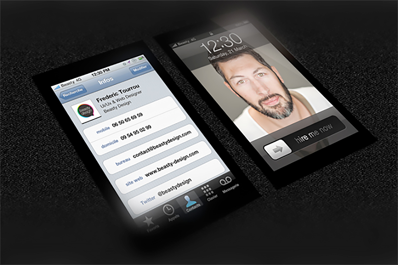 iPhone Business Card