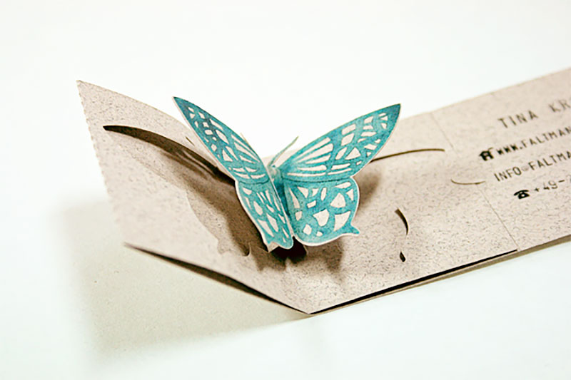 Butterfly Business Card