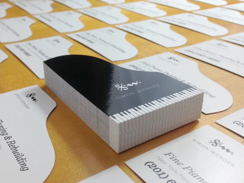 Piano Business Card