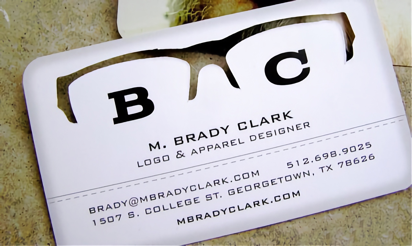 M. Brady Clark Business Card